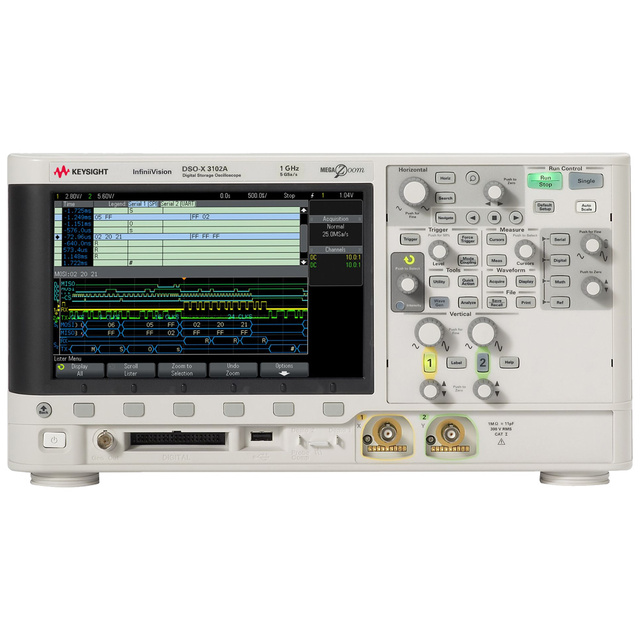 【お問合せ商品】Keysight オシロスコープ 1.0GHz 2チャネル 5GSa/s DSOX3102A