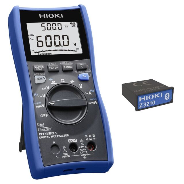 HIOKI デジタルマルチメータ ワイヤレスアダプタ 付属 DT4261-90