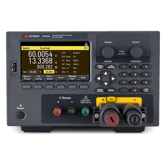 【お問合せ商品】Keysight  800 Wオートレンジベンチトップ電源、60 V、40 A E36155A