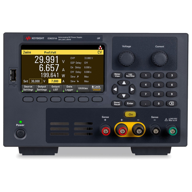 【お問合せ商品】Keysight  200 WオートレンジDC電源、30 V、20 A E36231A
