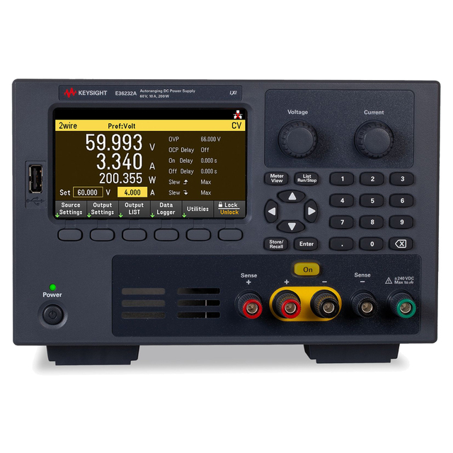 【お問合せ商品】Keysight  200 WオートレンジDC電源、60 V、10 A E36232A
