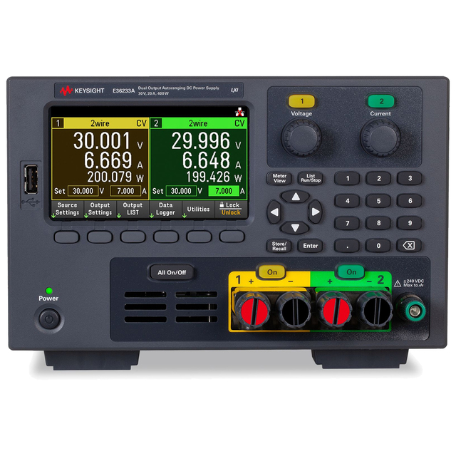【お問合せ商品】Keysight  400 WオートレンジDC電源、30 V、20 A E36233A