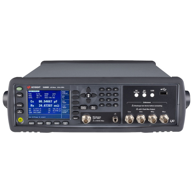 【お問合せ商品】Keysight  高精度 LCR メータ 20 Hz ～ 300 kHz / 500 kHz / 1 MHz E4980BL
