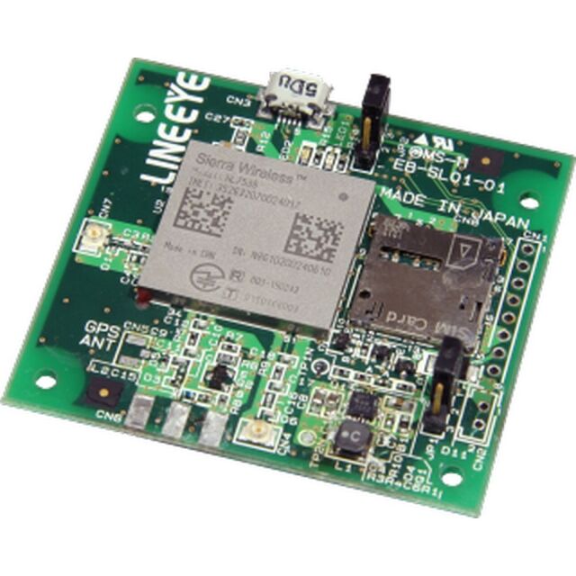 ラインアイ LTE無線モジュールHL7539組込み評価ボード EB-SL01L