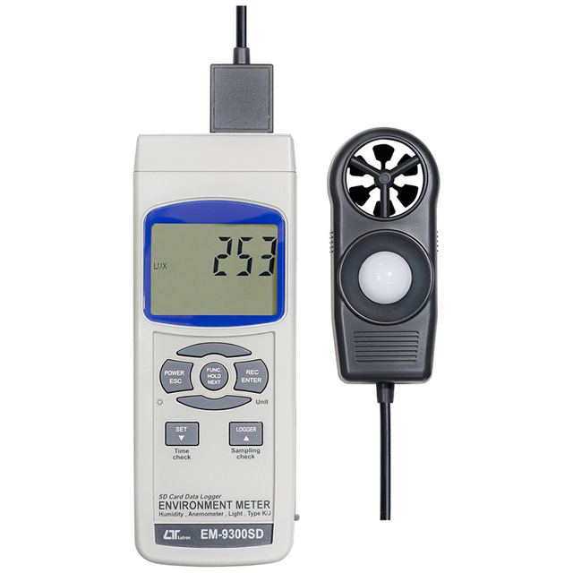【お問合せ商品】マザーツール データロガーマルチ環境測定器 EM-9300SD