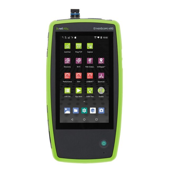 【お問合せ商品】NetAlly ハンドヘルドネットワークテスタ EtherScope nXG  EXG-300E (802.11ax対応)  1YS付