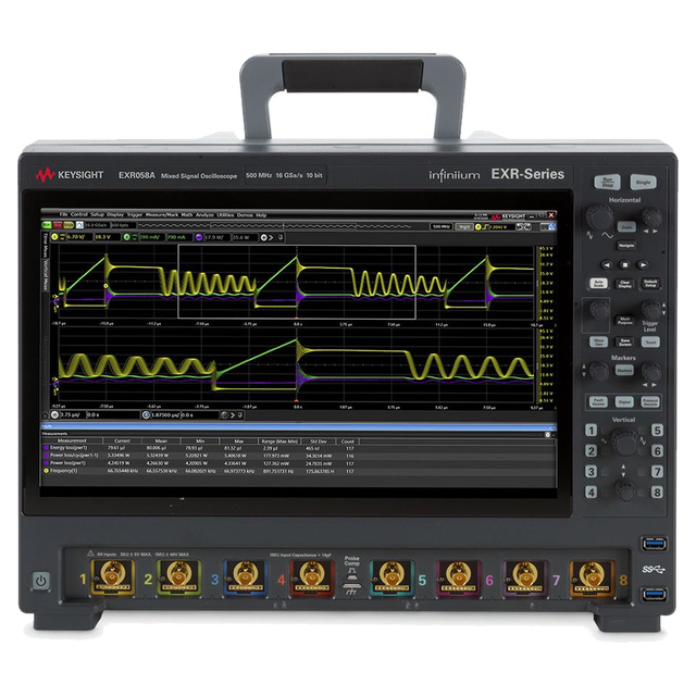 【お問合せ商品】Keysight  Infiniium EXRシリーズ オシロスコープ：500 MHz、8チャネル EXR058A