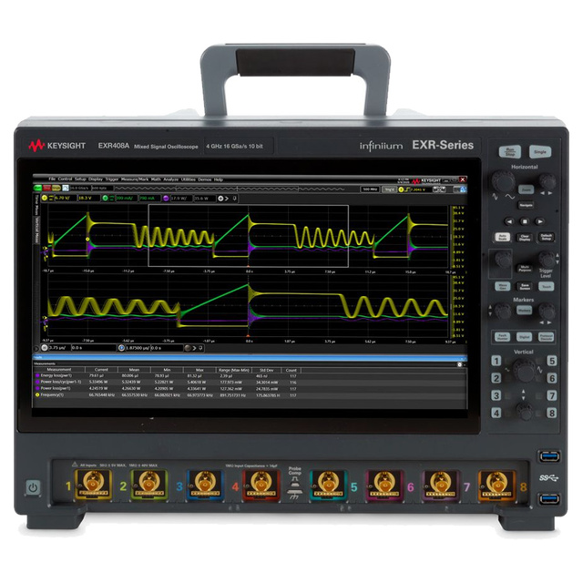 【お問合せ商品】Keysight  Infiniium EXRシリーズ オシロスコープ：4 GHz、8チャネル EXR408A