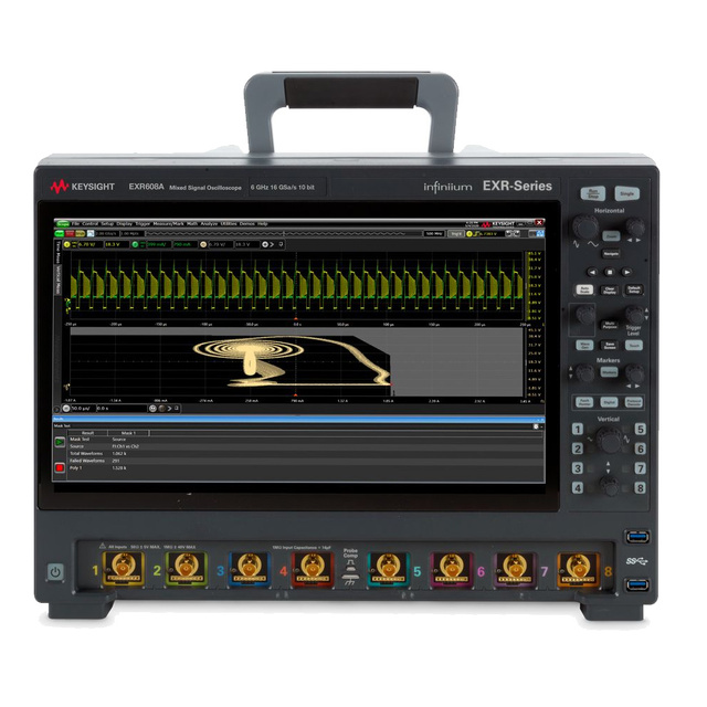 【お問合せ商品】Keysight  Infiniium EXRシリーズ オシロスコープ：6 GHz、8チャネル EXR608A