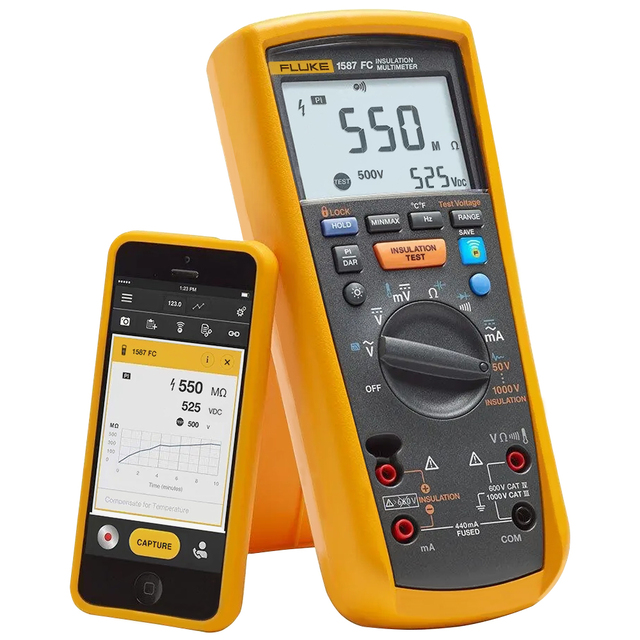 Fluke 絶縁マルチメーター FLUKE-1587 FC