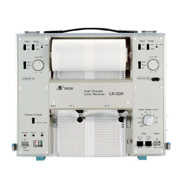 【レンタル】リオン レベルレコーダー 2チャンネルLR-20A