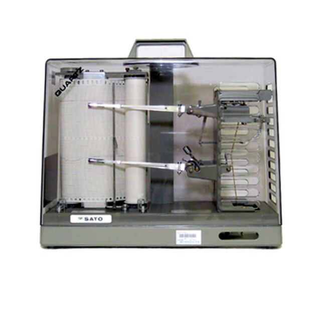 【レンタル】佐藤計量器製作所 温湿度長期巻記録計オーロラ90No.7012