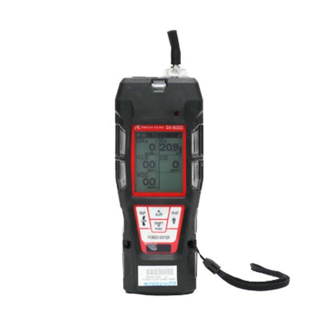 【レンタル】理研計器 ポータブルマルチガスモニターGX-6000