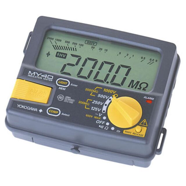 【レンタル】横河計測  デジタル絶縁抵抗計MY40-01