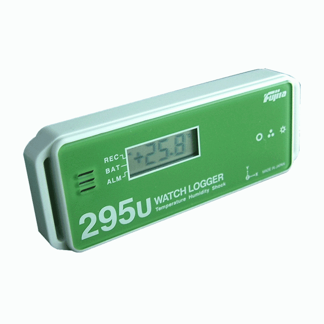 Fujita 表示付温湿度データロガー ステックタイプ 2-2658-04 1個 ...