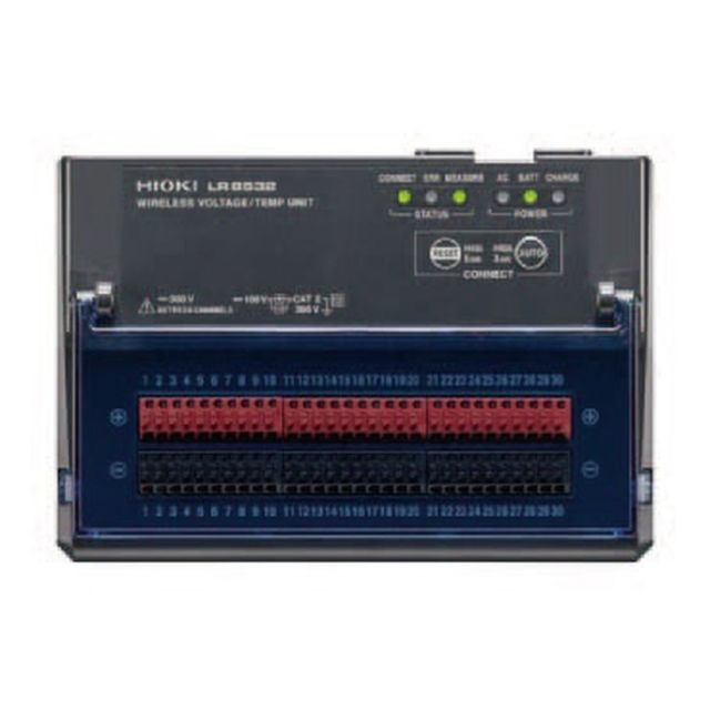 HIOKI ワイヤレス電圧・温度ユニット LR8532
