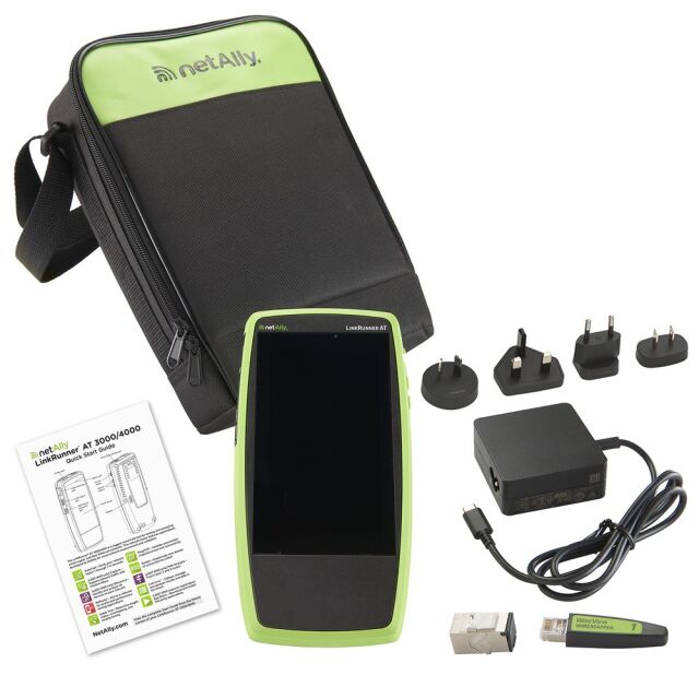 【お問合せ商品】NetAlly ネットワーク・オートテスタ 拡張テストキット付 LRAT-3000-KIT