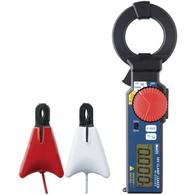 マルチ計測器販売 非接触Io/IorクランプリーカーIo/Ior AC漏れ電流 φ40mm M-340IRV