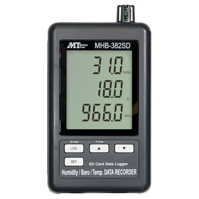 【お問合せ商品】マザーツール データロガー温湿度・気圧計 MHB-382SD