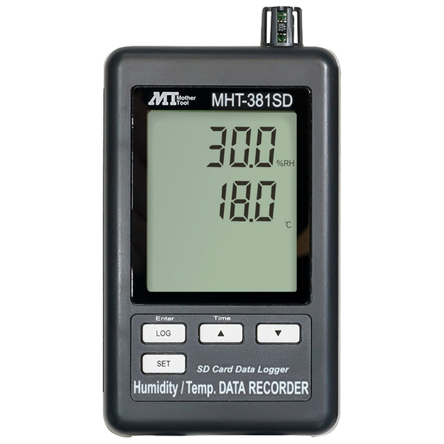 【お問合せ商品】マザーツール データロガー温湿度計 MHT-381SD