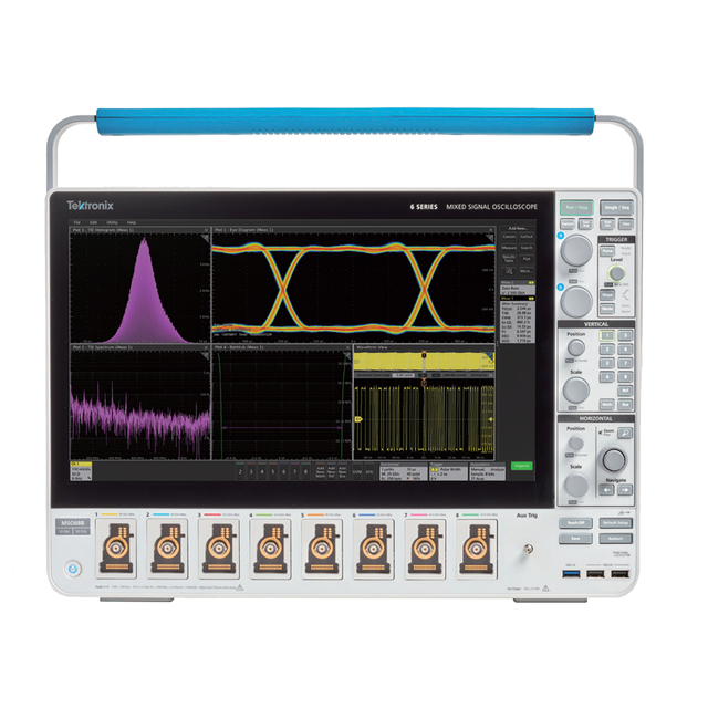【お問合せ商品】Tektronix 6シリーズ B ミックスドシグナルオシロスコープ 8ch 10GHz MSO68B 6-BW-10000