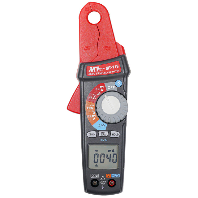 【お問合せ商品】マザーツール 微弱電流用交流／直流デジタルクランプメーター MT-119