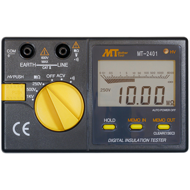 【お問合せ商品】マザーツール デジタル絶縁抵抗計 MT-2401