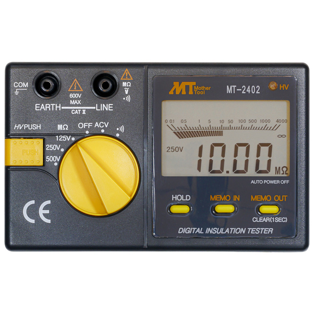 【お問合せ商品】マザーツール デジタル絶縁抵抗計 MT-2402