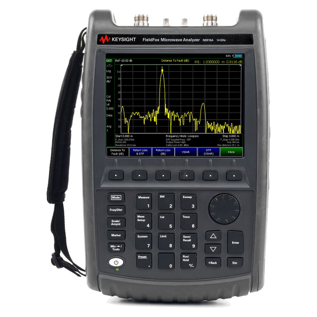 【お問合せ商品】Keysight  FieldFoxハンドヘルドマイクロ波アナライザ、14 GHz N9916A