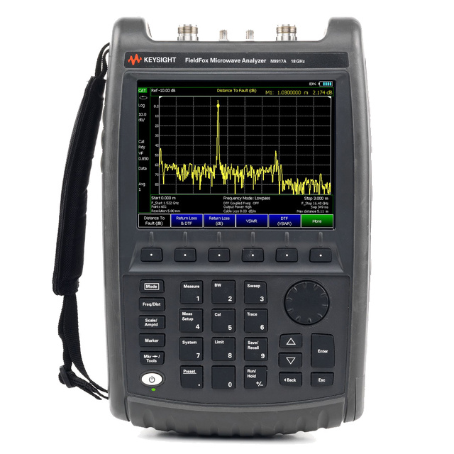 【お問合せ商品】Keysight  FieldFoxハンドヘルドマイクロ波アナライザ、18 GHz N9917A
