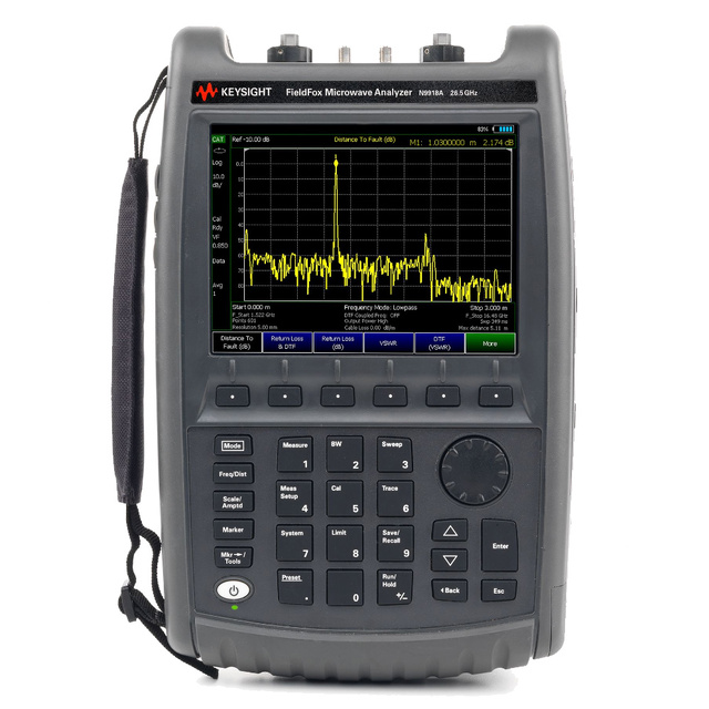 【お問合せ商品】Keysight  FieldFoxハンドヘルドマイクロ波アナライザ、26.5 GHz N9918A