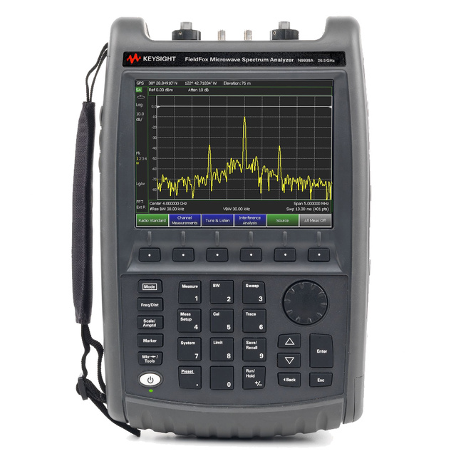 【お問合せ商品】Keysight  FieldFoxハンドヘルドマイクロ波スペクトラム・アナライザ、26.5 GHz N9938A