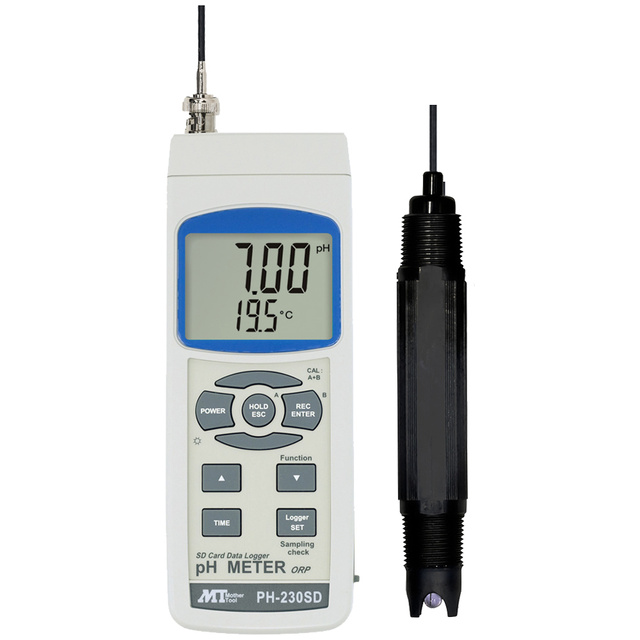 【お問合せ商品】マザーツール データロガー工業用PHメーター PH-230SD-PE-21