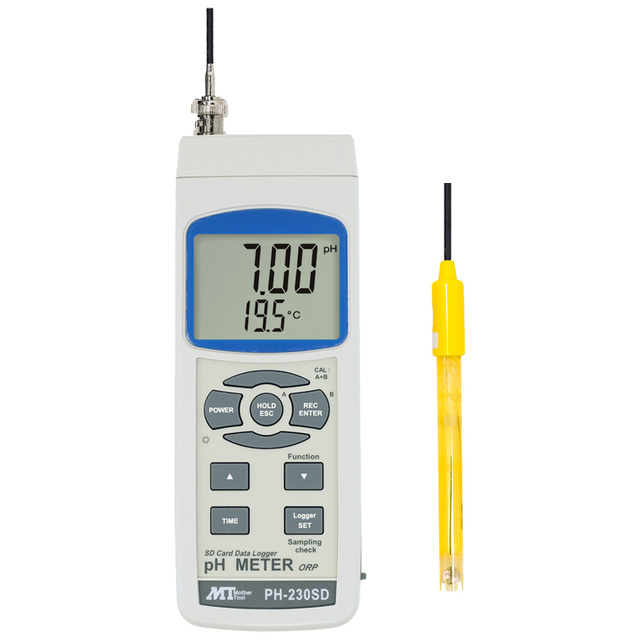 【お問合せ商品】マザーツール データロガーデジタルPHメーター PH-230SD