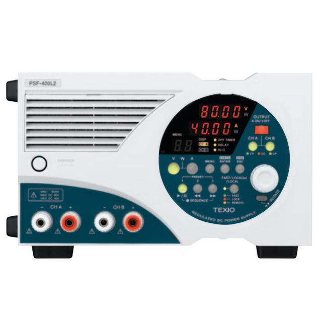 TEXIO フレキシブルレンジ直流安定化電源 PSF-400L2