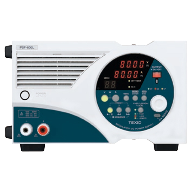 TEXIO フレキシブルレンジ直流安定化電源 PSF-800L
