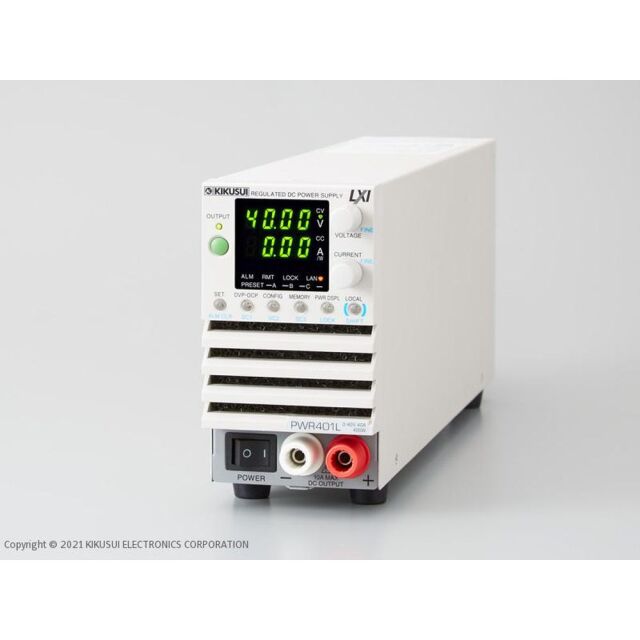 【お問合せ商品】菊水電子工業 コンパクト・ワイドレンジ直流電源 PWR401H