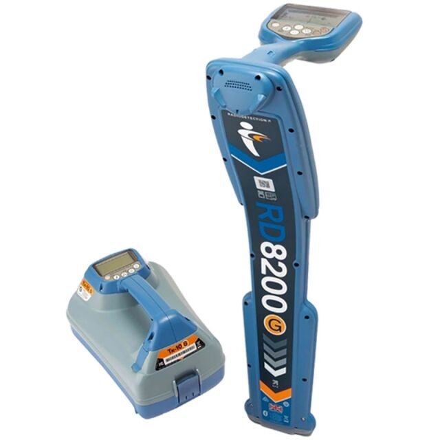 【お問合せ商品】GOODMAN GPS付埋設ケーブル・配管探索機 受信機+送信機+100mmクランプ RD8200G