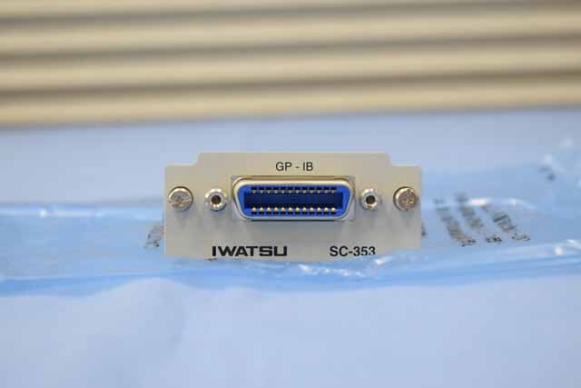 未使用　岩崎通信機　GPIBインタフェース　SC-353　(管理番号：R900Z-SC353)