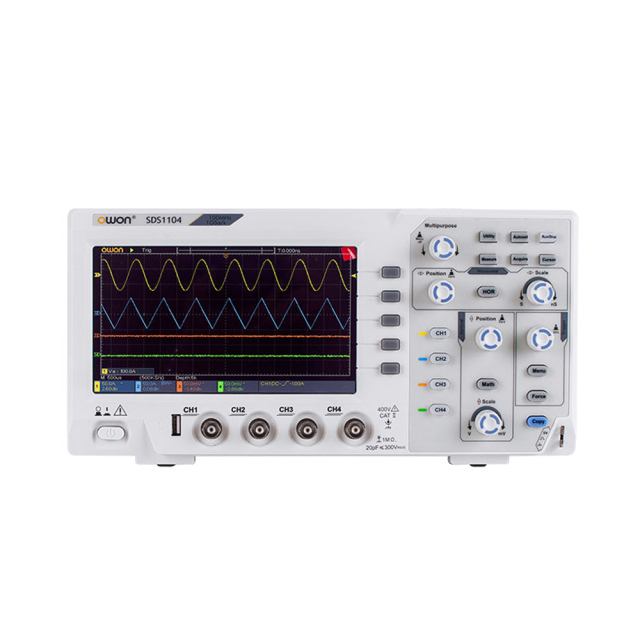 owon 4チャンネル デジタル・オシロスコープ SDS1104