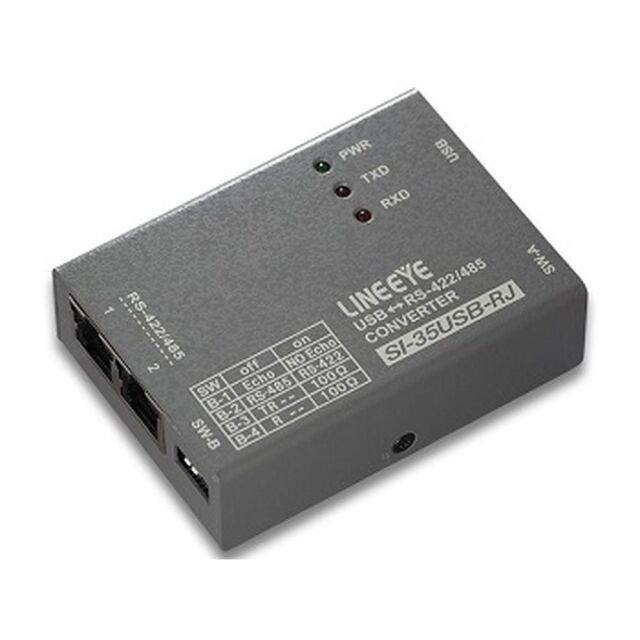 ラインアイ USB⇔RS-422/485変換器 高耐圧絶縁タイプ SI-35USB-RJ