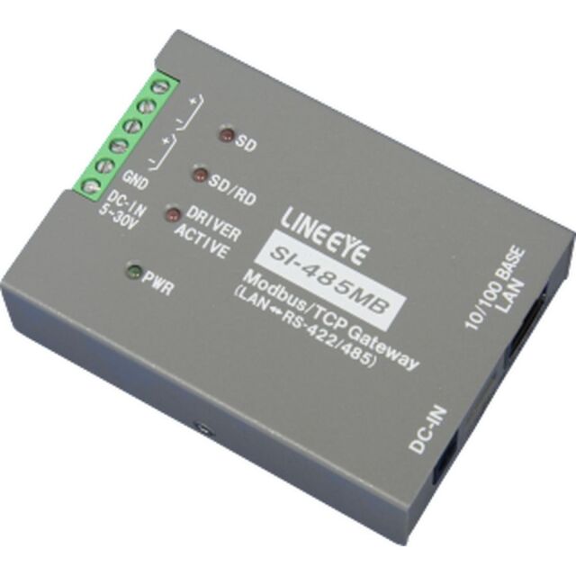 ラインアイ Modbus TCPゲートウェイ SI-485MB