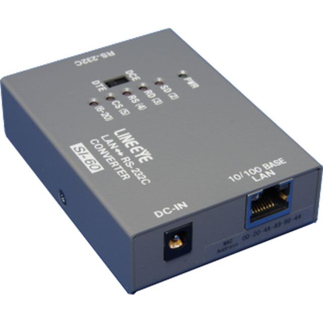 ラインアイ インターフェースコンバータ (LAN ⇔RS-232C ) SI-60