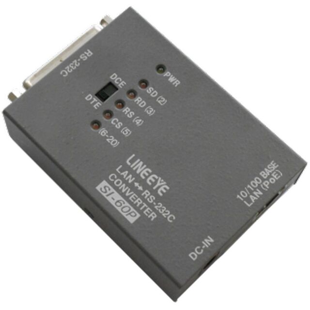 ラインアイ インターフェースコンバータ (PoE給電対応) SI-60P