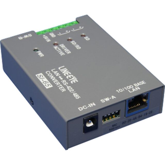 ラインアイ インターフェースコンバータ (LAN <=> RS-422/485 ) SI-65