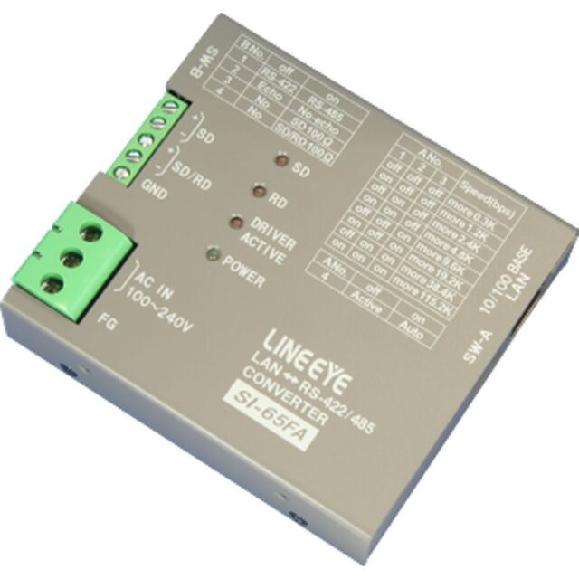 ラインアイ インターフェースコンバータ (LAN対応) SI-65FA