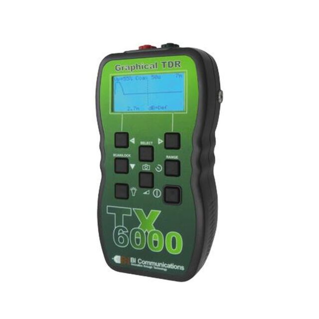 【お問合せ商品】GOODMAN 充電式グラフィックTDR ケーブル診断測長機 TX6000S
