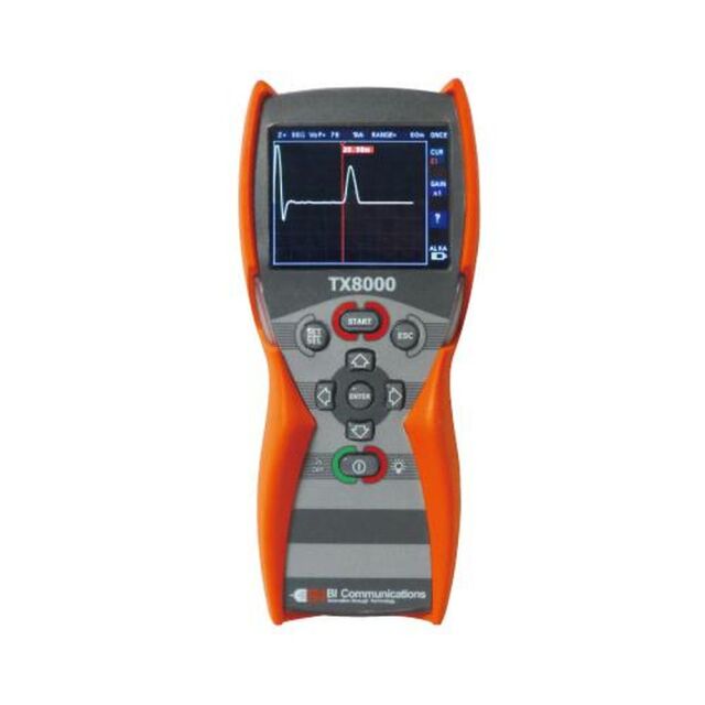 【お問合せ商品】GOODMAN カラーグラフィックTDR ケーブル診断測長機 TX8000