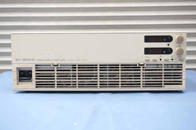 中古　高砂製作所　直流安定化電源　EX-1500H2　(管理番号：UKK-04036)