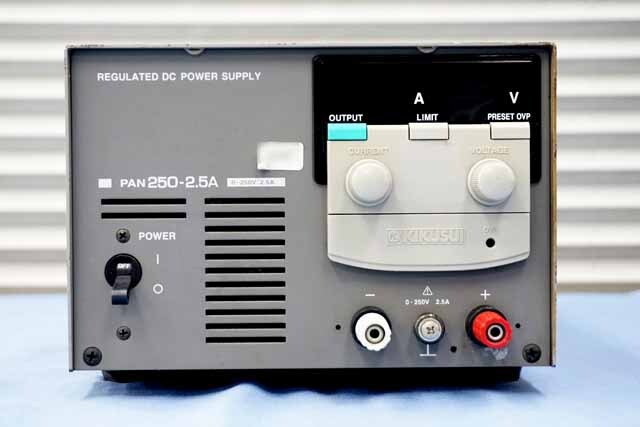 中古　菊水電子工業　直流安定化電源　PAN250-2.5A　(管理番号：UKK-04067)